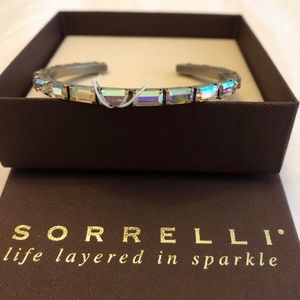 Brilliant Baguette Cuff Bracelet